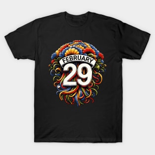 February 29 Leap Year Birthday T-Shirt